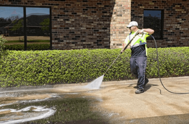 commercial concrete cleaning in san leandro